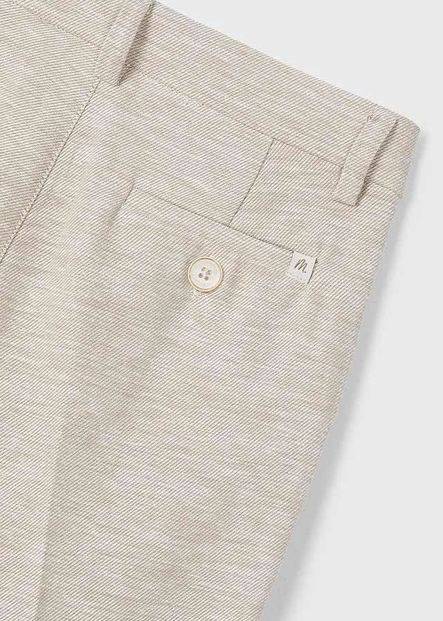Pantalón lino de vestir