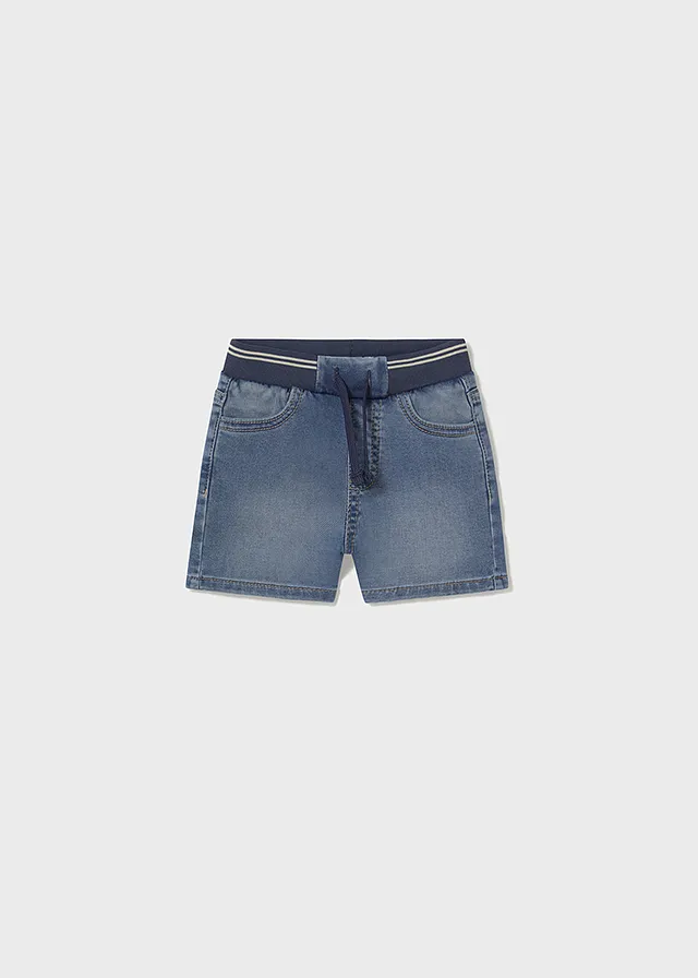 Bermuda soft denim jogger