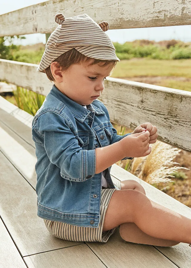 Chaqueta soft denim
