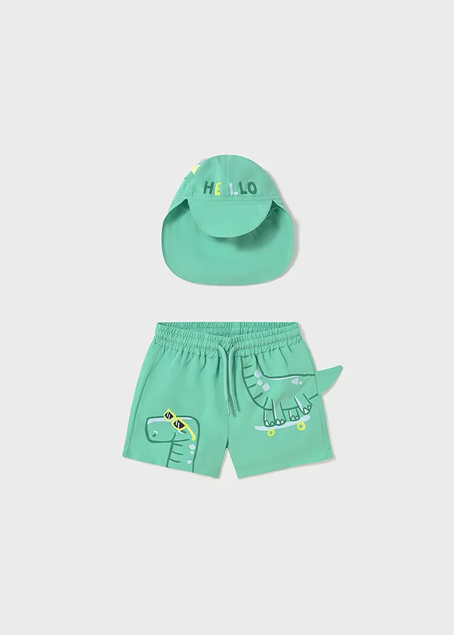 Conjunto baño gorro play