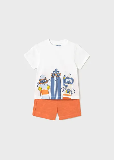 Conjunto short 2 piezas tablas surf