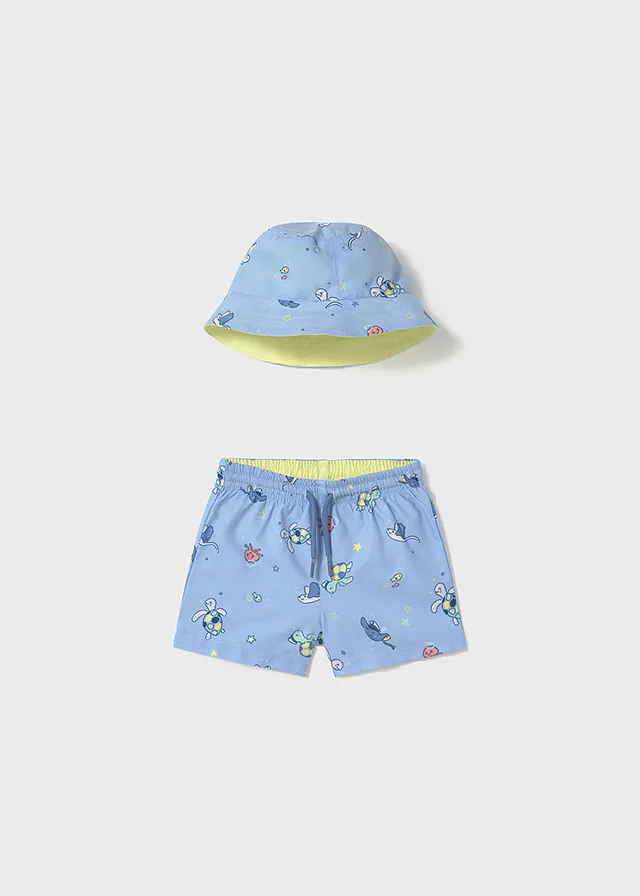 Conjunto Traje de Baño con gorro
