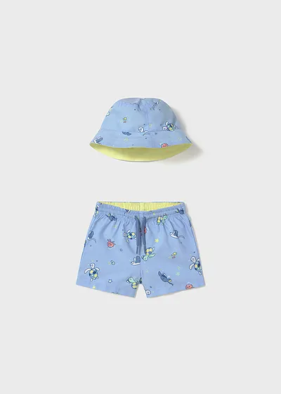 Conjunto Traje de Baño con gorro