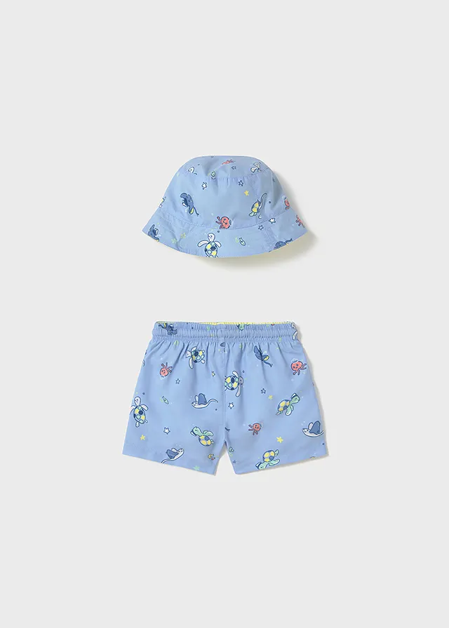 Conjunto Traje de Baño con gorro