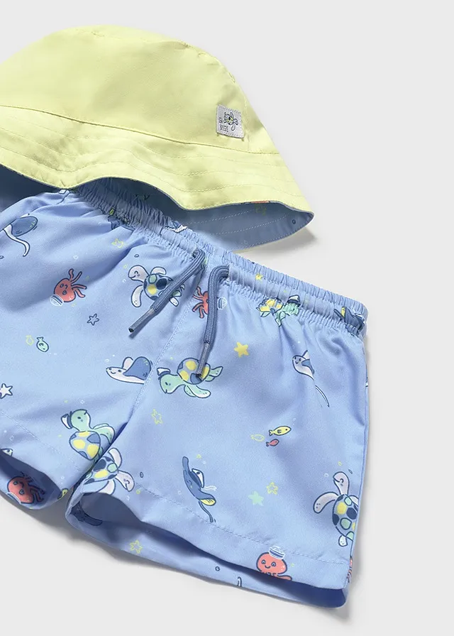 Conjunto Traje de Baño con gorro