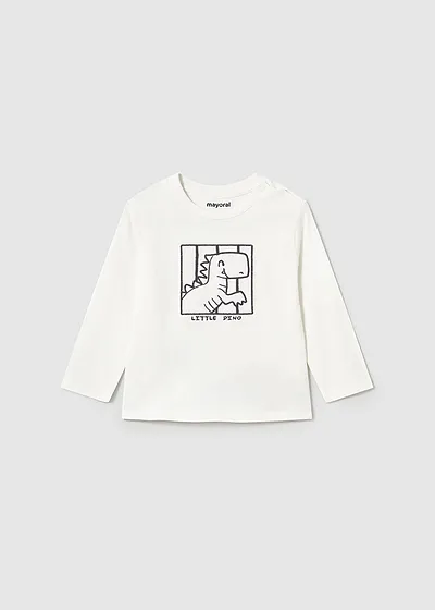 Franela m/l aplique