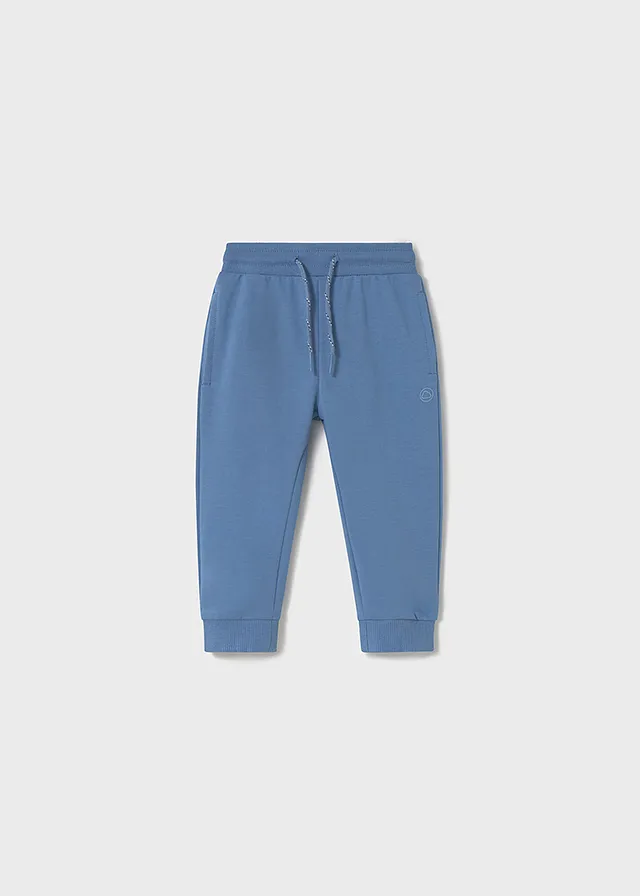 Pantalón felpa básico puños