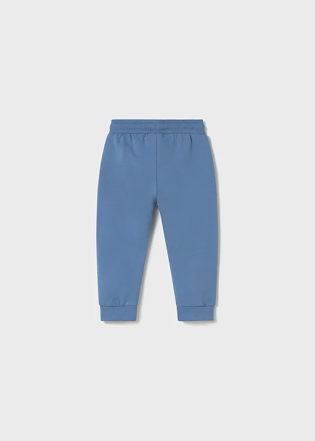 Pantalón felpa básico puños