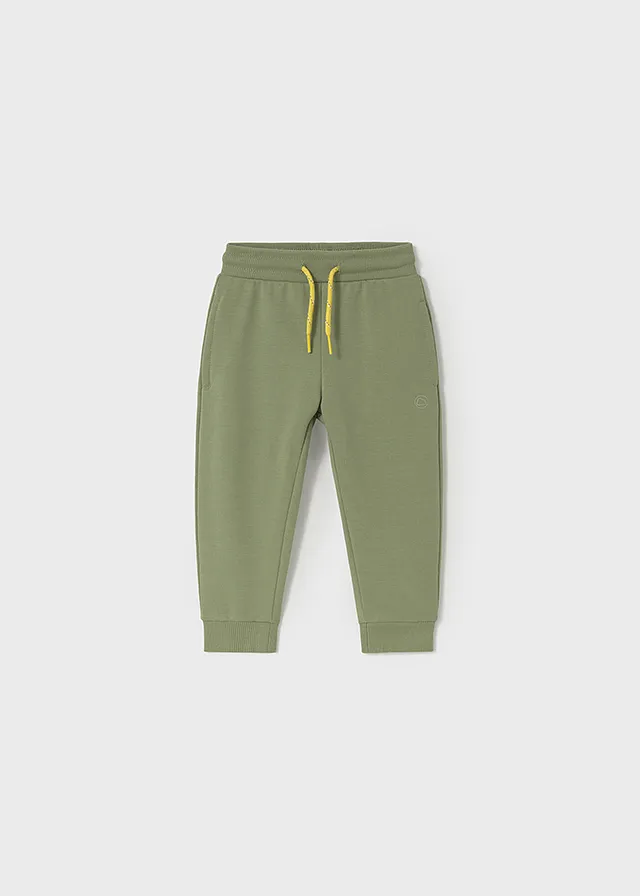 Pantalón felpa básico puños