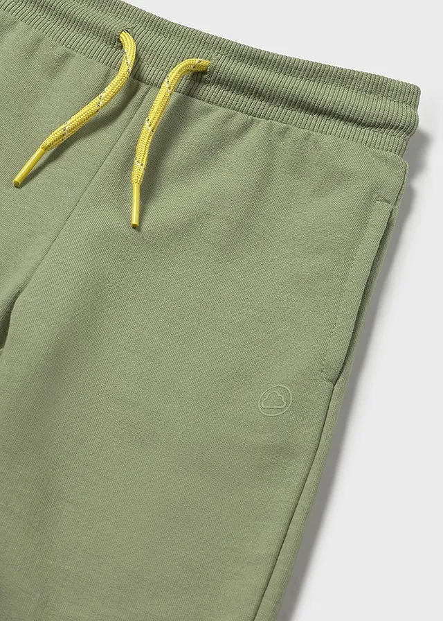 Pantalón felpa básico puños
