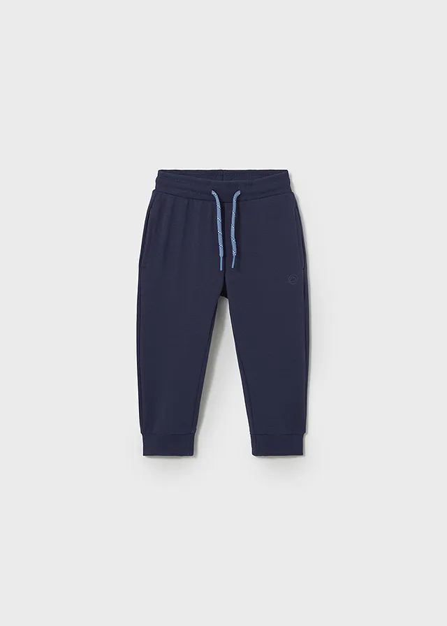 Pantalón felpa básico puños