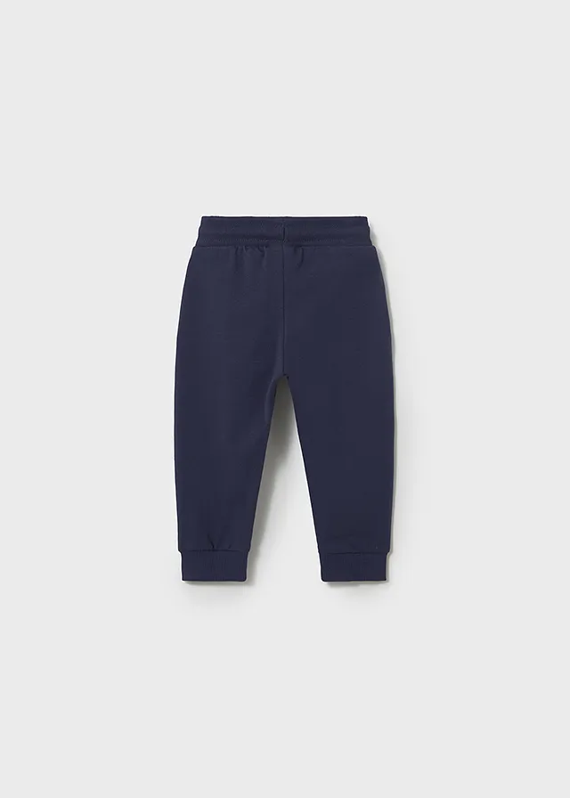 Pantalón felpa básico puños