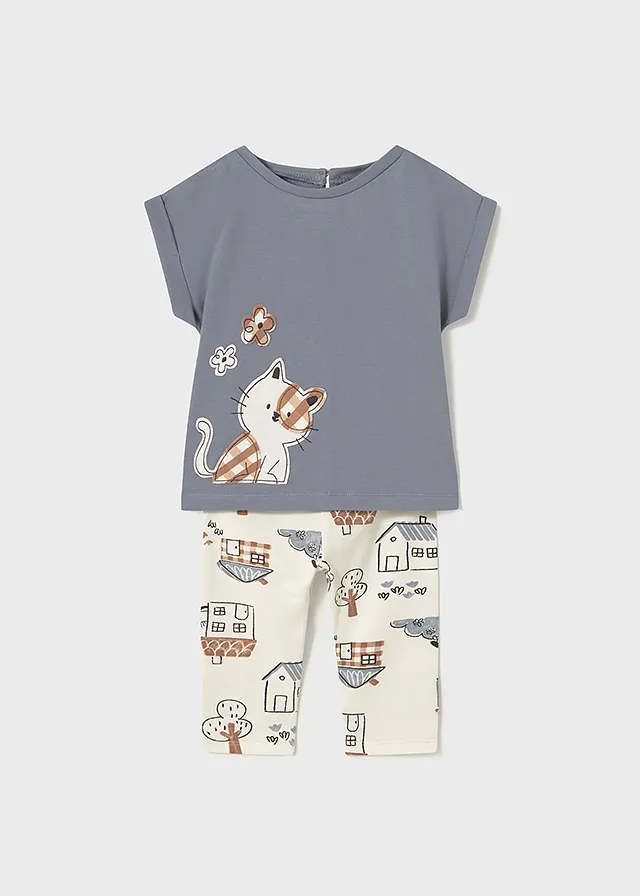 Conjunto leggings estampado