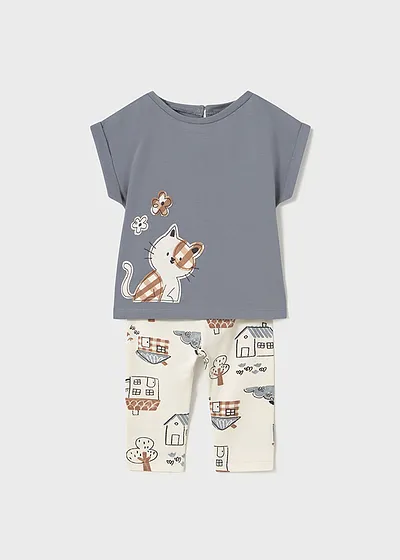 Conjunto leggings estampado