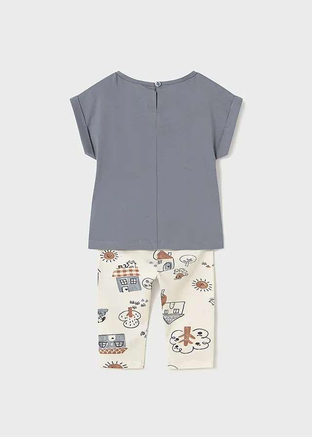 Conjunto leggings estampado