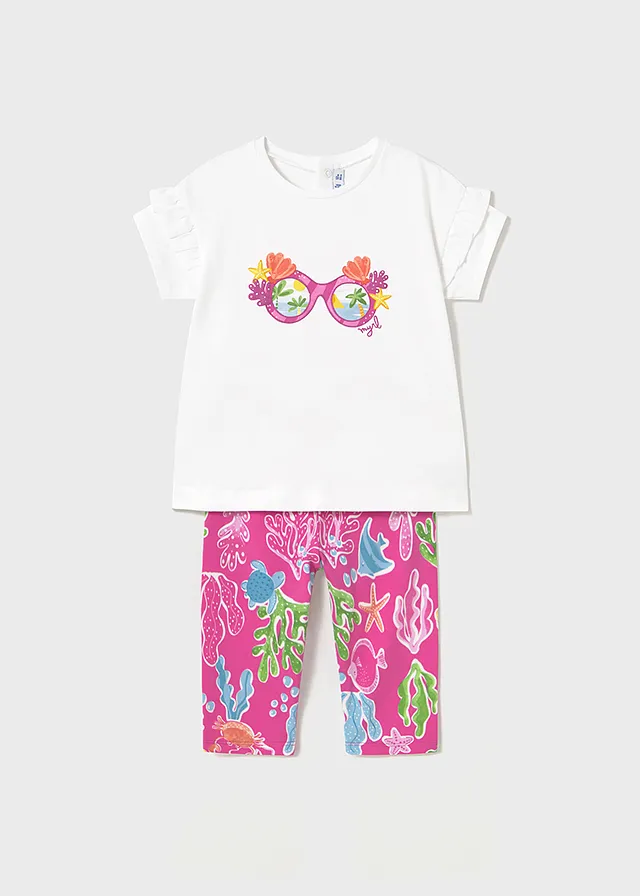 Conjunto leggings estampado