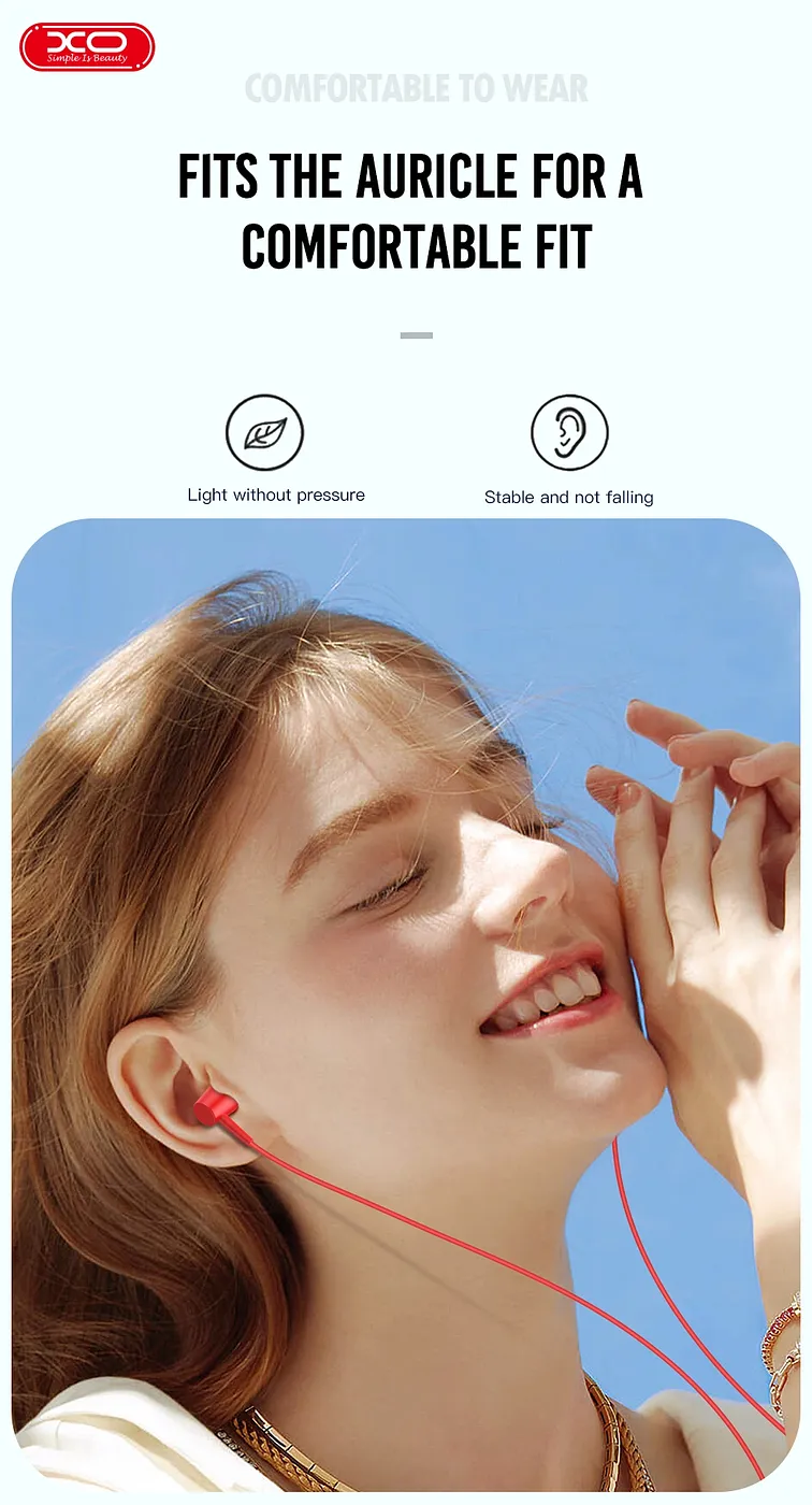 Auriculares In-Ear EP57 3.5mm 10mm Corona Negro/Blanco 1.2M TPE